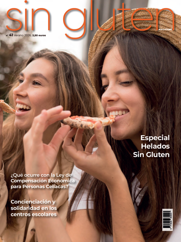 Suscripción a la Revista sin Gluten.